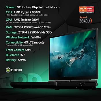 Amazon.com: GPD Win MAX 2 2024 Handheld Gaming PC with AMD